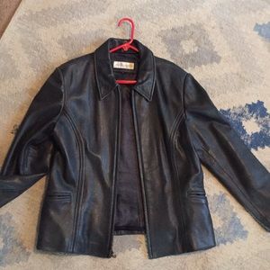 Jones New York Leather Jacket